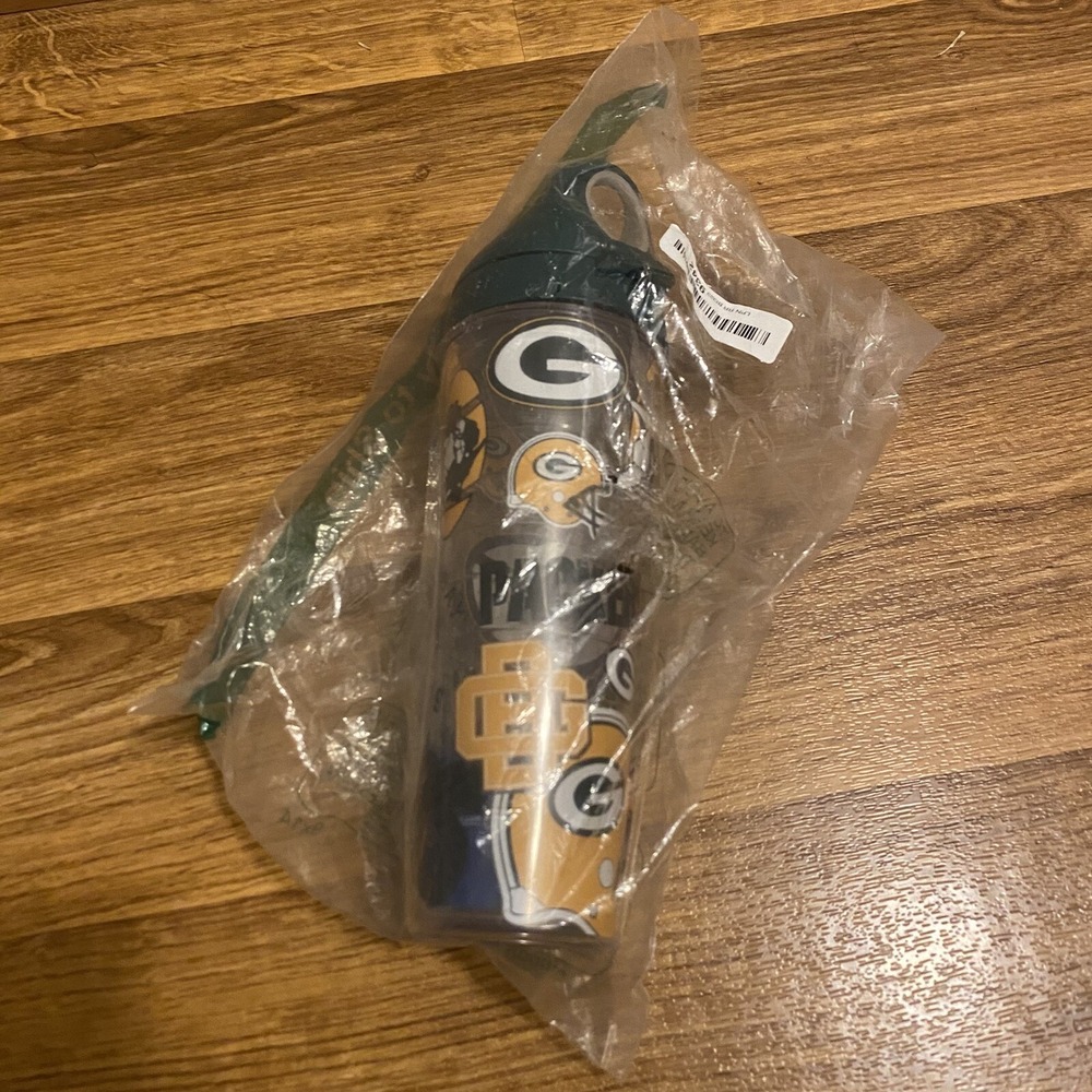 Green Bay Packers Tervis Water Bottle NFL Football Sports Fitness‎ Running New